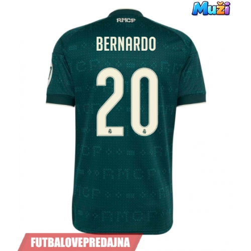 Lacne Muži Futbalové dres Real Madrid Bernardo Silva #20 2026-27 Krátky Rukáv - Preč